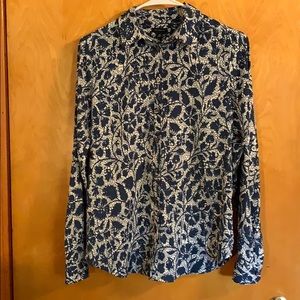 Ann Taylor printed blouse